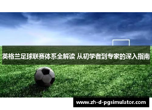 英格兰足球联赛体系全解读 从初学者到专家的深入指南